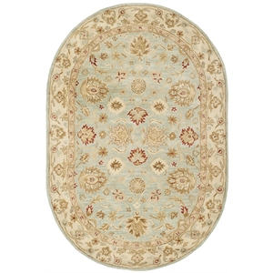 Safavieh Antiquity 7'6&quot X 9'6&quot Oval Hand Tufted Wool Rug