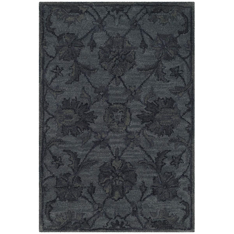 Safavieh Antiquity 2' X 3' Hand Tufted Wool Rug in Gray