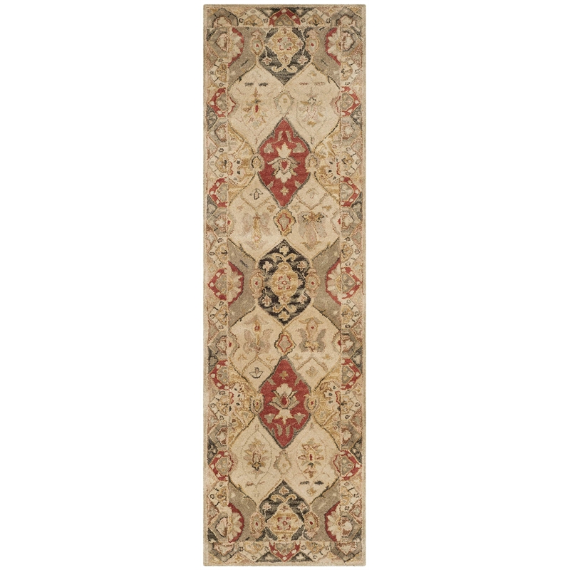 Safavieh Antiquity 2' X 3' Hand Tufted Wool Rug in Beige