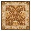 Safavieh Antiquity 3' X 5' Hand Tufted Wool Rug in Brown and Beige