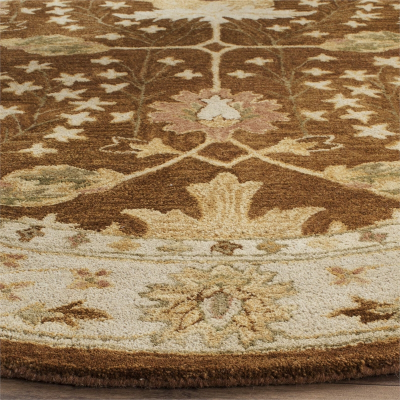 Safavieh Antiquity 6' Round Hand Tufted Wool Rug