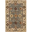 Safavieh Antiquity 2' X 3' Hand Tufted Wool Rug in Blue and Ivory