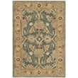 Safavieh Antiquity 2' X 3' Hand Tufted Wool Rug in Teal Blue and Taupe
