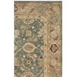 Safavieh Antiquity 2' X 3' Hand Tufted Wool Rug in Teal Blue and Taupe