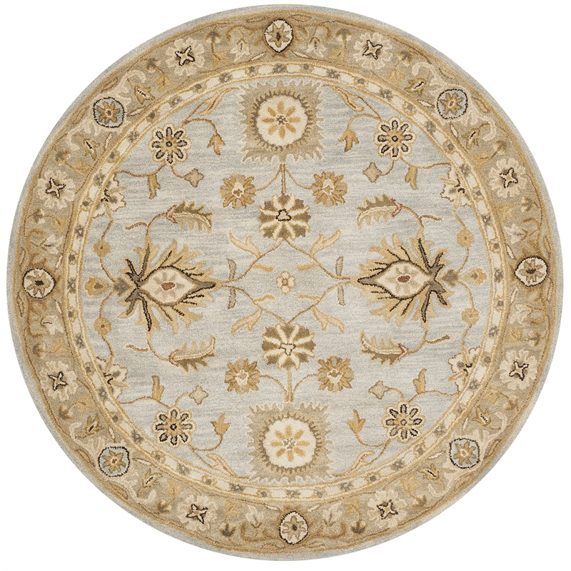 Safavieh Antiquity 6' Round Hand Tufted Wool Rug