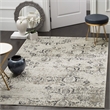 Safavieh Artifact 3' X 5' Power Loomed Rug in Charcoal and Cream