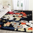 Safavieh Bella 5' Square Hand Tufted Wool Pile Rug in Black