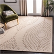Safavieh Bella 4' X 6' Hand Tufted Wool Pile Rug in Blue and Ivory