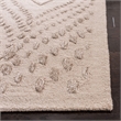 Safavieh Bella 4' X 6' Hand Tufted Wool Pile Rug in Blue and Ivory