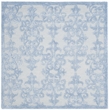 Safavieh Bella 5' Square Hand Tufted Wool Pile Rug in Blue