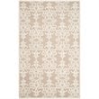 Safavieh Bella 4' X 6' Hand Tufted Wool Pile Rug in Sand and Ivory