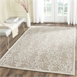 Safavieh Bella 6' X 9' Hand Tufted Wool Pile Rug in Sand and Ivory
