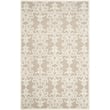 Safavieh Bella 6' X 9' Hand Tufted Wool Pile Rug in Sand and Ivory