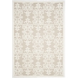 Safavieh Bella 6' X 9' Hand Tufted Wool Pile Rug in Sand and Ivory