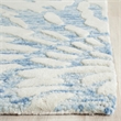 Safavieh Bella 6' X 9' Hand Tufted Wool Rug in Dark Blue and Ivory
