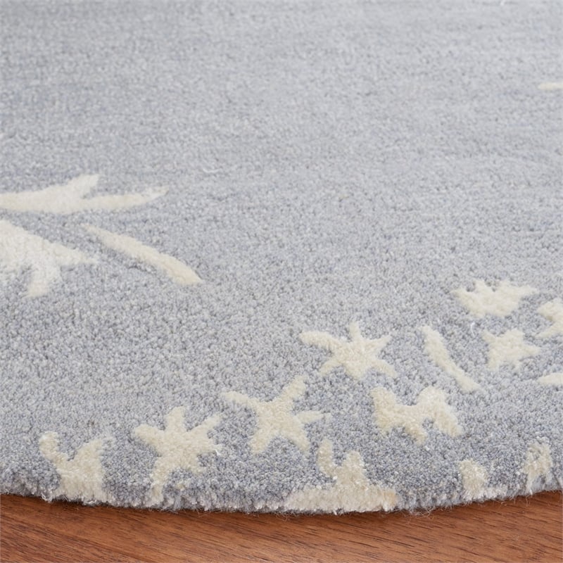 Safavieh Bella 5' Round Hand Tufted Wool Rug