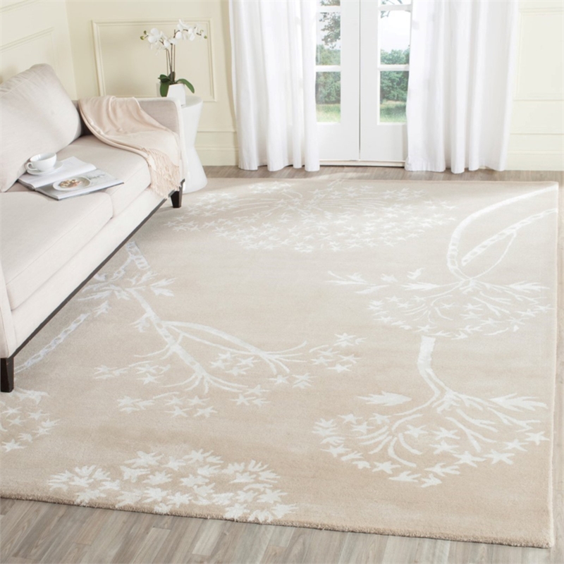 Safavieh Bella 5' Square Hand Tufted Wool Rug