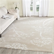 Safavieh Bella 8' X 10' Hand Tufted Wool Rug in Light Blue and Ivory