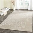 Safavieh Bella 4' X 6' Hand Tufted Wool Pile Rug in Sand and Ivory