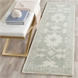 Safavieh Bella 6' X 9' Hand Tufted Wool Pile Rug in Blue and Ivory