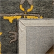 Safavieh Bella 8' X 10' Hand Tufted Wool Rug in Blue Gray and Gold
