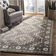 Safavieh Bella 8' X 10' Hand Tufted Wool Pile Rug in Brown and Taupe
