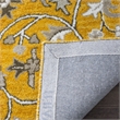 Safavieh Bella 5' Square Hand Tufted Wool Rug in Gold and Taupe