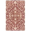 Safavieh Bella 6' X 9' Hand Tufted Wool Pile Rug in Rose and Taupe