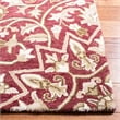 Safavieh Bella 6' X 9' Hand Tufted Wool Pile Rug in Rose and Taupe