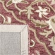 Safavieh Bella 6' X 9' Hand Tufted Wool Pile Rug in Rose and Taupe