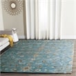 Safavieh Bella 8' X 10' Hand Tufted Wool Pile Rug in Blue and Taupe