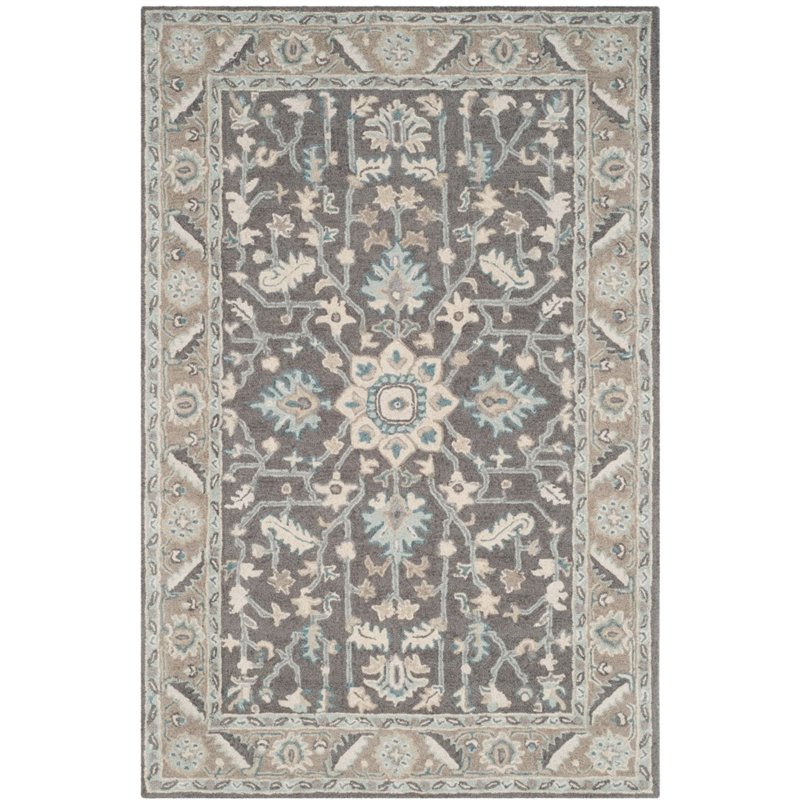 Safavieh Blossom 4' X 6' Hand Hooked Wool Rug