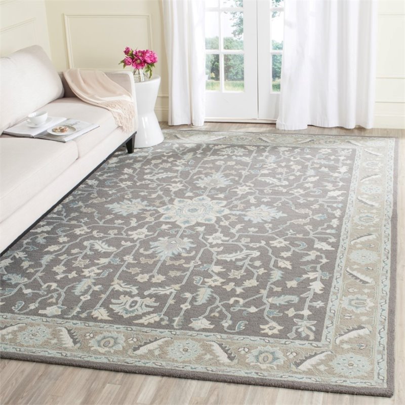 Safavieh Blossom 4' X 6' Hand Hooked Wool Rug
