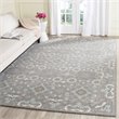 Safavieh Blossom 4' X 6' Hand Hooked Wool Rug in Gray