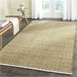 Safavieh Boston 4' X 6' Hand Woven Cotton Pile Rug in Olive
