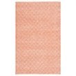 Safavieh Boston 3' X 5' Hand Woven Cotton Pile Rug in Orange