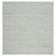 Safavieh Boston 4' Square Hand Woven Cotton Pile Rug in Gray