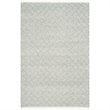 Safavieh Boston 4' Square Hand Woven Cotton Pile Rug in Gray