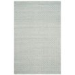 Safavieh Boston 6' Square Hand Woven Cotton Pile Rug in Gray
