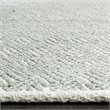 Safavieh Boston 6' Square Hand Woven Cotton Pile Rug in Gray