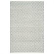 Safavieh Boston 6' Square Hand Woven Cotton Pile Rug in Gray
