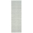 Safavieh Boston 8' Square Hand Woven Cotton Pile Rug in Gray