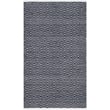Safavieh Boston 3' X 5' Hand Woven Cotton Pile Rug in Navy