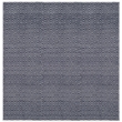Safavieh Boston 6' Square Hand Woven Cotton Pile Rug in Navy