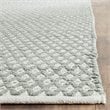 Safavieh Boston 8' X 10' Hand Woven Cotton Pile Rug in Gray