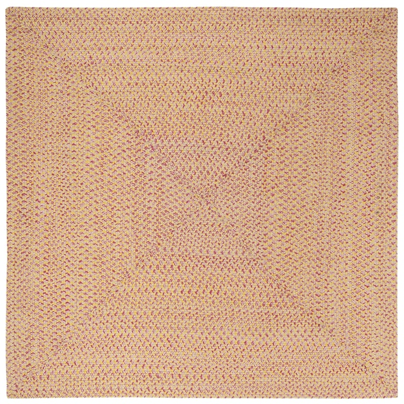 Safavieh Braided 6' Square Hand Woven Cotton Pile Rug