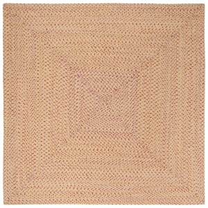 Safavieh Braided 6' Square Hand Woven Cotton Pile Rug