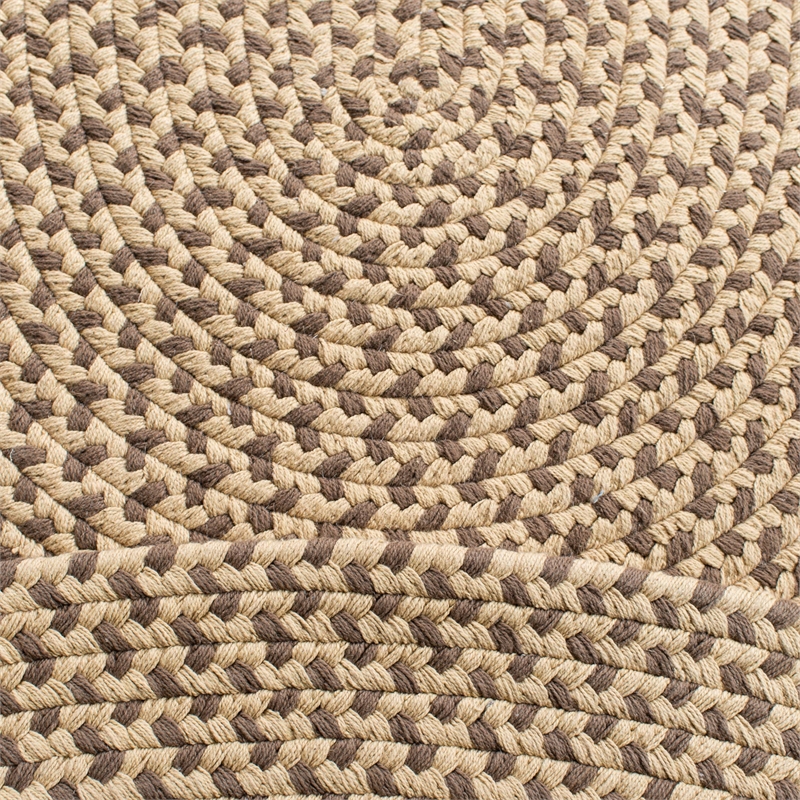 Safavieh Braided 9' X 12' Oval Hand Woven Cotton Rug