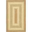 Safavieh Braided 2' X 3' Hand Woven Polypropylene Rug in Rust