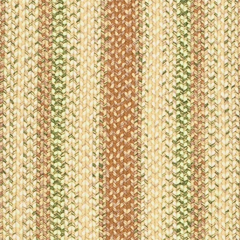 Safavieh Braided 2' X 3' Hand Woven Polypropylene Rug in Rust